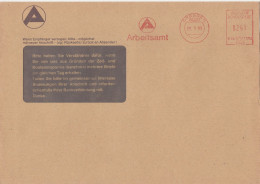 Deutsche Bundespost Brief Mit Freistempel VGO PLZ Oben Dresden 1993 Arbeitsamt B66 7759 - Frankeermachines (EMA)