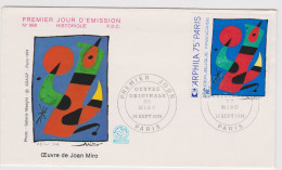 Paris , 1974, N° 1811, MIRO ( SN24/79/14.2) - 1970-1979