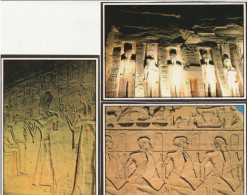 EGYPTE - Temple D'Abou Simbel - Lot De 36 CP ** - Abu Simbel