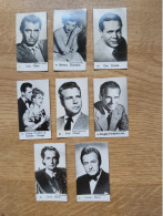 Filmstars  Movie Stars Chocolade  De Beukelaer?  Gary Grant, Barbara Stanwyck,Claude Rains, Derek Bond,.... - Autres & Non Classés