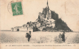 LE MONT SAINT MICHEL : VUE GENERALE (COTE NORD EST) - Le Mont Saint Michel
