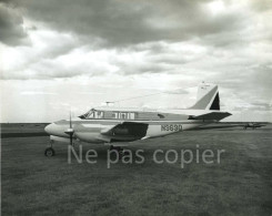 AVION Vers 1960 BEECHCRAFT QUEEN AIR 65 Photo 19 X 23 Cm - Luchtvaart