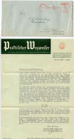 Germany 1938 Cover & Letter; Berlin - Praktischer Wegweiser; 3pf. Meter W/ Slogan - Franking Machines (EMA)