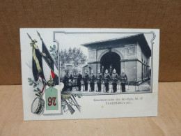 SARREBOURG (57) Caserne  97è Régiment Infanterie Allemande Cachet Verso 10ème Rgt Tirailleurs Algériens - Sarrebourg