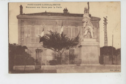 PORT SAINT LOUIS DU RHONE - Monument Aux Morts Pour La Patrie - Sonstige & Ohne Zuordnung