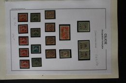 CILICIE VARIETES SURCHARGES DIFFERENTES ET COULEURS - Unused Stamps