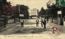 FRANCIA. FRANCE. HENDAYE : Avenue Des Palmiers Et Le Casino - Hendaye