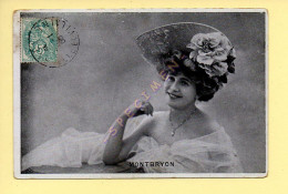 MONTBRYON – Artiste 1900 – Femme (voir Scan Recto/verso) - Artistas
