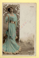 PIERAT - Artiste 1900 - Femme (Français) Photo Reutlinger Paris (voir Scan Recto/verso) - Artistas