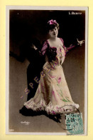 L. BERTY – Artiste 1900 – Femme – Photo Reutlinger Paris (voir Scan Recto/verso) - Artistes