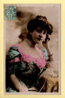 DELACOUR - Artiste 1900 – Femme - Photo Reutlinger Paris (voir Scan Recto/verso) - Entertainers