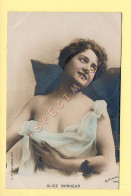 ALICE BONHEUR – Artiste 1900 – Femme - Photo Reutlinger Paris (voir Scan Recto/verso) - Artistes