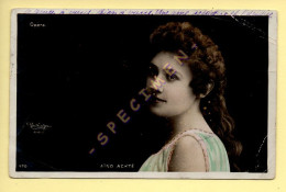 AINO ACKTE – Artiste 1900 – Femme (Opéra) – Photo Reutlinger Paris (voir Scan Recto/verso) - Artistas