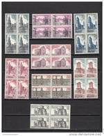 España Nº 2063 Al 2070 En Bloque De Cuatro - Unused Stamps