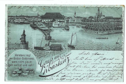 32526 - Gruss Aus Konstanz Circulée 1900 Litho - Konstanz