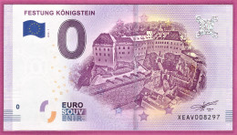 0-Euro XEAV 2018-1 FESTUNG KÖNIGSTEIN - Privéproeven