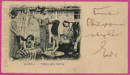 Ag3637 - Philippines - VINTAGE POSTCARD - Manila, Ethnic - Philippines