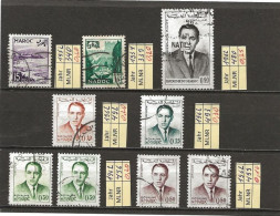 Lots  König Hassan Ll 1962-1988 Gebraucht - Maroc (1956-...)