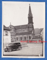 Photo Ancienne Snapshot - WILLER Sur THUR - Automobile & Eglise - Juillet 1931 - Alsace Bitschwiller Les Thann Moosch - Auto's