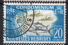 Nouvelles HEBRIDES Timbre-poste N°216 Oblitéré TB  Cote : 2€75 - Gebraucht