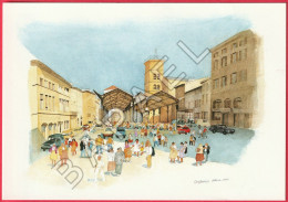 Valence (26) - Carte Postale ... Aquarelle De Guy Ameye - Malerei & Gemälde