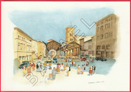 Valence (26) - Carte Postale ... Aquarelle De Guy Ameye - Schilderijen