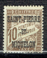 Timbre Taxe Type Banderole - Postage Due
