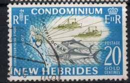 Nouvelles HEBRIDES Timbre-poste N°220 Oblitéré TB  Cote : 3€50 - Usados