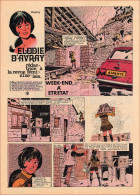 Elodie D'Avray. Week End à Etretat. Bande Dessinée. BD. Charles Jarry. Histoire Complète. 1970. - Collezioni