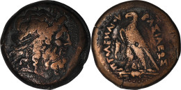 GRECE ANTIQUE - EGYPTE - Royaume Lagide - Ptolémée IV - Zeus - Aigle Et Corne D'abondance - 68 G. 41.6 Mm - 19-247 - Griechische Münzen