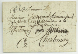 48 ST LO Pour Cherbourg 1812 - 1801-1848: Voorlopers XIX