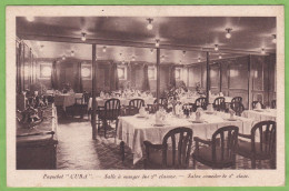 CPA Bateau Paquebot " CUBA " Salle à Manger Des 2eme Classes Compagnie Générale Transatlantique - Steamers