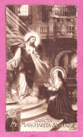 Santino, Holy Card- Sancta Maria Margharita Alacoque. Con Approvazione Ecclesiastica- Ed. Enrico Bertarelli N° 184- - Devotieprenten