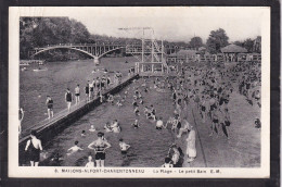 94. MAISONS ALFORT CHARENTONNEAU . La Plage . Le Petit Bain . Animée - Maisons Alfort