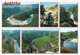 *CPM  - 07 - Les Gorges De L'Ardèche - Multivues - Autres & Non Classés