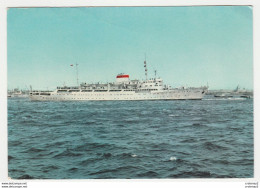 Bateau Navire M.S KHABAROVSK Far Eastern Steamship Company VOIR DOS - Koopvaardij