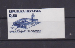 CROATIA.1995 SVETA MATI SLOBODE Charity Stamp,not Issued 0.50 Kn Value  Proof On Paper - Croatie