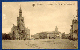 TIRLEMONT - La Grand' Place, L'Eglise Notre-Dame Au Lac Et Hôtel De Ville - BELGIQUE - Tienen