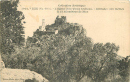 06 - EZE - L'EGLISE ET LE VIEUX CHATEAU - Eze