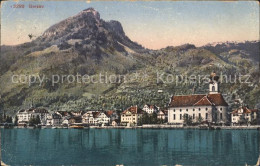 11672803 Gersau Vierwaldstaettersee Ortsansicht Mit Kirche Gersau - Sonstige & Ohne Zuordnung