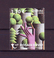 Croatia 2024 Campaign Against Climate Change -PLANT E TREE MNH - Croatia