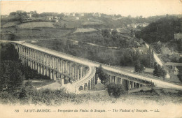 22 -  SAINT BRIEUC - PERSPECTIVE DU VIADUC DE SOUZAIN  - Saint-Brieuc