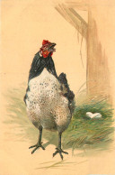 CPA GAUFREE - POULE - Oiseaux