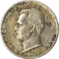 Monnaie, Monaco, Rainier III, 5 Francs, 1960, TB, Argent, Gadoury:MC 152, KM:141 - 1960-2001 Francos Nuevos