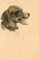 CPA GAUFREE - PORTRAIT DE CHIEN  - Honden