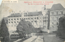 PUBLICITE - CHOCOLAT DEBAUVE & GALLAIS - PARIS - CHAREAU DE BLOIS - Werbepostkarten