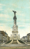 CPA PUBLICITE -  SOUVENIR DES GALERIES REMOISES - REIMS - LA FONTAINE DE SUBE - Werbepostkarten