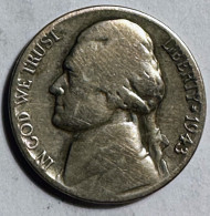 United States 5 Cents 1943 P (Silver) - 1938-42: Vorkriegszeit