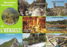 *CPM - 34 - L'Hérault - Merveilles Naturelles - Multivues - Andere & Zonder Classificatie