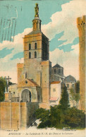 84 - AVIGNON - LA CATHEDRALE N. D. DES DOMS ET LE CALVAIRE - Avignon